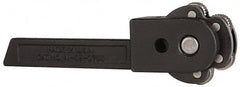 Knurlcraft - Neutral Cut, Diamond & Straight, 1/2" Wide 1-1/8" High x 4" Long Rectangle Shank, Revolving-Head Bump Knurlers - 6 Knurls Required (Included), 3/4" Diam x 3/8" Wide Face, 1/4" Hole Diam, Series E - Exact Tooling