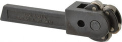 Knurlcraft - Neutral Cut, Diamond & Straight, 3/8" Wide 7/8" High x 4" Long Rectangle Shank, Revolving-Head Bump Knurlers - 6 Knurls Required (Included), 5/8" Diam x 5/16" Wide Face, 7/32" Hole Diam, Series AJ - Exact Tooling