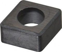 Kennametal - 1/2" Inscribed Circle, Diamond (Shape) Boring Bar Shim for Indexables - 1/4" Thick, ICSN Shim Style, Negative Rake - Exact Tooling