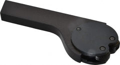 Value Collection - Neutral Cut, Diagonal, 1/2" Wide 1-1/8" High x 6-1/2" Long Rectangle Shank, Pivot-Head Bump Knurlers - 2 Knurls Required (Included), 3/4" Diam x 3/8" Wide Face, 1/4" Hole Diam, Series KT - Exact Tooling