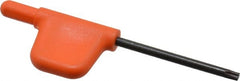 Kennametal - T8 Torx Drive, Flag Handle Driver for Indexable Boring Bars - S-KBFP, S-KBLP Compatible - Exact Tooling