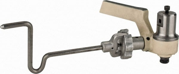Eagle Rock - 3/4, 9 to 13 Inch Lathe Swing, Rocker Tool Post Compatible, Concave Lathe Radius Cutter - 4 Inch Shank Length, 3/8 Inch Shank Width, 1 Inch Shank Height, Includes Extension Handle - Exact Tooling