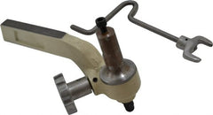 Eagle Rock - 1/2, 13 and Up Inch Lathe Swing, Rocker Tool Post Compatible, Concave Lathe Radius Cutter - 6 Inch Shank Length, 9/16 Inch Shank Width, 1-1/4 Inch Shank Height, Includes Extension Handle - Exact Tooling