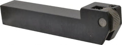 Made in USA - LH Cut, 5/8" Wide x 5/8" High x 3" Long Square Shank, Fixed Bump Knurlers - 1 Knurl Required, 5/8" Diam x 1/4" Wide Face, 1/4" Hole Diam, Series GK - Exact Tooling