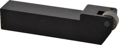 Made in USA - LH Cut, 1" Wide x 1" High x 3-1/2" Long Square Shank, Fixed Bump Knurlers - 1 Knurl Required, 3/4" Diam x 3/8" Wide Face, 1/4" Hole Diam, Series KP - Exact Tooling
