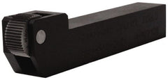 Made in USA - RH Cut, 5/16" Wide x 5/16" High x 3-7/8" Long Square Shank, Fixed Bump Knurlers - 1 Knurl Required, 5/16" Diam x 5/32" Wide Face, 1/8" Hole Diam, Series BP - Exact Tooling
