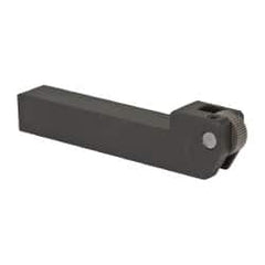 Made in USA - RH Cut, 5/8" Wide x 5/8" High x 3" Long Square Shank, Fixed Bump Knurlers - 1 Knurl Required, 5/8" Diam x 1/4" Wide Face, 1/4" Hole Diam, Series GK - Exact Tooling