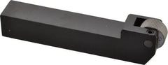 Made in USA - RH Cut, 3/4" Wide x 3/4" High x 3-3/8" Long Square Shank, Fixed Bump Knurlers - 1 Knurl Required, 3/4" Diam x 3/8" Wide Face, 1/4" Hole Diam, Series KP - Exact Tooling