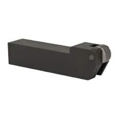 Made in USA - RH Cut, 1" Wide x 1" High x 3-1/2" Long Square Shank, Fixed Bump Knurlers - 1 Knurl Required, 3/4" Diam x 3/8" Wide Face, 1/4" Hole Diam, Series KP - Exact Tooling