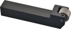 Made in USA - RH Cut, 3/4" Wide x 3/4" High x 3-3/8" Long Square Shank, Fixed Bump Knurlers - 1 Knurl Required, 3/4" Diam x 1/2" Wide Face, 1/4" Hole Diam, Series KR - Exact Tooling