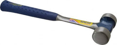 Estwing - 2-1/2 Lb Head Engineer's Hammer - 13-1/2" OAL, Steel Handle, 1-1/2" Face Diam - Exact Tooling