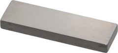 Mitutoyo - 0.124" Rectangular Steel Gage Block - Accuracy Grade 0, Includes Certificate of Inspection - Exact Tooling