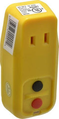 Tower - 1 Phase, 5-15P, 5-15R NEMA, 125 VAC, 15 Amp, GFCI Receptacle - 2 Pole, Residential Grade - Exact Tooling