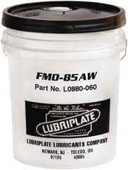 Lubriplate - 5 Gal Pail, Mineral Multipurpose Oil - SAE 5W, ISO 22, 21.26 cSt at 40°C, 3.95 cSt at 100°C, Food Grade - Exact Tooling