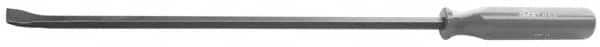 Made in USA - 25" OAL Screwdriver Pry Bar - 11/16" Wide - Exact Tooling