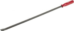 Made in USA - 36" OAL Screwdriver Pry Bar - 7/8" Wide - Exact Tooling