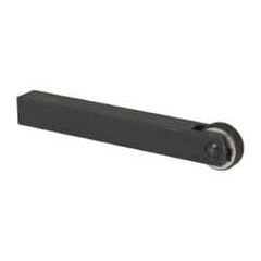 Value Collection - Neutral Cut, Straight, 1/2" Wide 1/2" High x 4" Long Square Shank, Pivot-Head Bump Knurlers - 1 Knurl Required (Included), 3/4" Diam x 1/4" Wide Face, 1/4" Hole Diam, Series KT - Exact Tooling