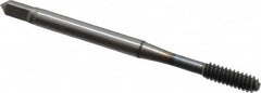 OSG - #6-32 UNC H4 Thread Limit Bottoming Thread Forming Tap - Cobalt, TiCN Finish, 2" OAL, 11/16" Thread Length, Right Hand Thread, Series HY-PRO NRT - Exact Tooling