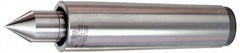 Royal Products - MT5 Taper Shank, 1-3/4" Head Diam 3,125 Lb Capacity Live Center - 4,500 Max RPM, 3/16" Head Length, 1.0938" Point Diam, 2" Point Len, 2,340 Lb Max Workpc, 8-1/16" OAL, Standard Point - Exact Tooling