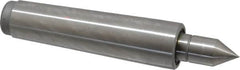 Royal Products - MT3 Taper Shank, 15/16" Head Diam 1,255 Lb Capacity Live Center - 5,000 Max RPM, 5/32" Head Length, 0.55" Point Diam, 1.1563" Point Len, 940 Lb Max Workpc, 4-27/32" OAL, Standard Point - Exact Tooling