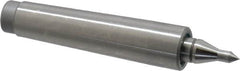 Royal Products - MT2 Taper Shank, 0.7" Head Diam 300 Lb Capacity Live Center - 5,000 Max RPM, 0.39" Point Diam, 7/8" Point Len, 150 Lb Max Workpc, 3-15/16" OAL, 3/16" Tip Diam, Long Point - Exact Tooling