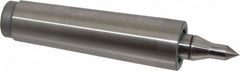 Royal Products - MT4 Taper Shank, 1.231" Head Diam 1,015 Lb Capacity Live Center - 4,500 Max RPM, 5/8" Point Diam, 1-3/8" Point Len, 580 Lb Max Workpc, 5-15/16" OAL, 3/8" Tip Diam, Long Point - Exact Tooling