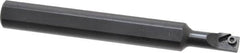 Carmex - Internal Thread, Right Hand Cut, 5/8" Shank Width x 5/8" Shank Height Indexable Threading Toolholder - 5" OAL, 11IR Insert Compatibility, SI Toolholder, Series SIR - Exact Tooling