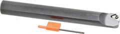 Carmex - Internal Thread, Right Hand Cut, 1" Shank Width Indexable Threading Toolholder - 8" OAL, 16IR Insert Compatibility, SI Toolholder, Series SIR - Exact Tooling