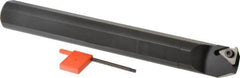 Carmex - Internal Thread, Right Hand Cut, 1-1/4" Shank Width x 1-1/4" Shank Height Indexable Threading Toolholder - 10" OAL, 22IR Insert Compatibility, SI Toolholder, Series SIR - Exact Tooling
