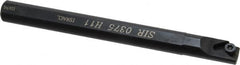 Carmex - Internal Thread, Right Hand Cut, 3/8" Shank Width x 3/8" Shank Height Indexable Threading Toolholder - 4" OAL, 11IR Insert Compatibility, SI Toolholder, Series SIR - Exact Tooling