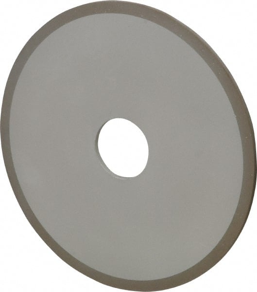 Norton - 6" Diam x 1-1/4" Hole x 1/8" Thick, 180 Grit Surface Grinding Wheel - Diamond, Type 1A1, Very Fine Grade, Resinoid Bond - Exact Tooling