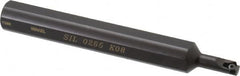 Carmex - Internal Thread, Left Hand Cut, 5/8" Shank Width x 5/8" Shank Height Indexable Threading Toolholder - 5" OAL, 08IL Insert Compatibility, SI Toolholder, Series SIL - Exact Tooling