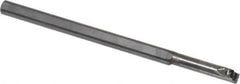 Carmex - Internal Thread, Right Hand Cut, 1/4" Shank Width x 1/4" Shank Height Indexable Threading Toolholder - 100mm OAL, 06IR Insert Compatibility, SI Toolholder - Exact Tooling