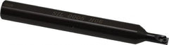 Carmex - Internal Thread, Left Hand Cut, 12mm Shank Width x 12mm Shank Height Indexable Threading Toolholder - 100mm OAL, 06IL Insert Compatibility, SI Toolholder - Exact Tooling