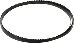 Starrett - 4 TPI, 11' 9" Long x 3/8" Wide x 0.025" Thick, Welded Band Saw Blade - Carbon Steel, Toothed Edge, Raker Tooth Set, Flexible Back, Contour Cutting - Exact Tooling