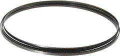 Starrett - 14 TPI, 12' 6" Long x 1/4" Wide x 0.025" Thick, Welded Band Saw Blade - Carbon Steel, Toothed Edge, Raker Tooth Set, Flexible Back, Contour Cutting - Exact Tooling