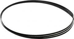Starrett - 32 TPI, 7' 11" Long x 1/4" Wide x 0.025" Thick, Welded Band Saw Blade - Carbon Steel, Toothed Edge, Raker Tooth Set, Flexible Back, Contour Cutting - Exact Tooling