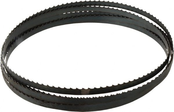 Starrett - 3 TPI, 19' 6" Long x 1/2" Wide x 0.025" Thick, Welded Band Saw Blade - Carbon Steel, Toothed Edge, Raker Tooth Set, Flexible Back, Contour Cutting - Exact Tooling
