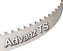 Starrett - 3 TPI, 14' 6" Long x 1-1/4" Wide x 0.05" Thick, Welded Band Saw Blade - Carbide-Tipped, Carbide Tipped, Toothed Edge, Raker Tooth Set - Exact Tooling