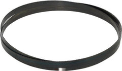 Starrett - 14 TPI, 6' 8" Long x 1/2" Wide x 0.025" Thick, Welded Band Saw Blade - Carbon Steel, Toothed Edge, Raker Tooth Set, Flexible Back, Contour Cutting - Exact Tooling