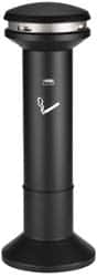 Rubbermaid - 6.7 Gal Stainless Steel Cigarette & Cigar Receptacle - 15-1/2" Wide x 41-1/2" High - Exact Tooling