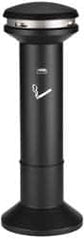 Rubbermaid - 6.7 Gal Stainless Steel Cigarette & Cigar Receptacle - 15-1/2" Wide x 41-1/2" High - Exact Tooling