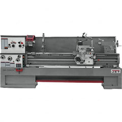 Jet - 22" Swing, 80" Between Centers, 230/460 Volt, Triple Phase Engine Lathe - 7MT Taper, 10 hp, 25 to 1,800 RPM, 3-1/8" Bore Diam, 40" Deep x 48-7/8" High x 136-1/8" Long - Exact Tooling