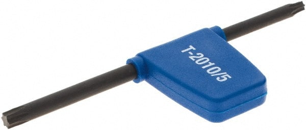 Iscar - T20 Torx Drive, Key for Indexable Grooving and Toolholder - Compatible with Insert Screws - Exact Tooling
