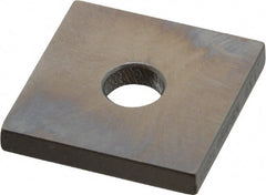 Mitutoyo - 0.139" Square Steel Gage Block - Accuracy Grade 0, Includes Certificate of Inspection - Exact Tooling