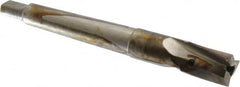 Value Collection - 9/16" Diam, 3 Flutes, Morse Taper Shank, Interchangeable Pilot Counterbore - Exact Tooling