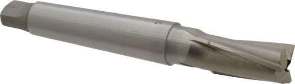 Value Collection - 11/16" Diam, 3 Flutes, Morse Taper Shank, Interchangeable Pilot Counterbore - Exact Tooling