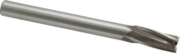Value Collection - 27/64" Diam, 3/8" Shank, Diam, 3 Flutes, Straight Shank, Interchangeable Pilot Counterbore - Exact Tooling