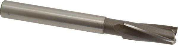 Value Collection - 31/64" Diam, 7/16" Shank, Diam, 3 Flutes, Straight Shank, Interchangeable Pilot Counterbore - Exact Tooling