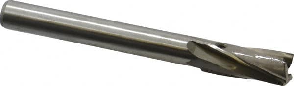 Value Collection - 1/2" Diam, 7/16" Shank, Diam, 3 Flutes, Straight Shank, Interchangeable Pilot Counterbore - Exact Tooling